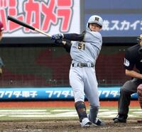 　４回、中前打の中野