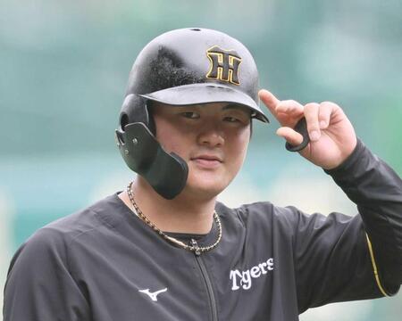 1軍合流の阪神・前川右京「もう一回、結果を求めて必死に頑張りたい」