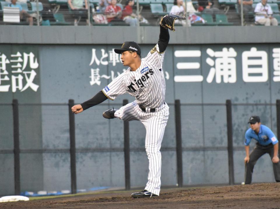 　敗戦投手となった松原