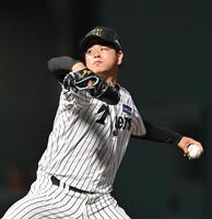 阪神2軍 高橋遥人が248日ぶりに復帰登板 最速151キロで三