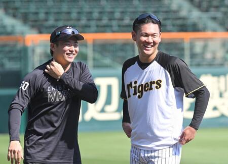 【写真】阪神　オールバック風の無双左腕がカッコいい