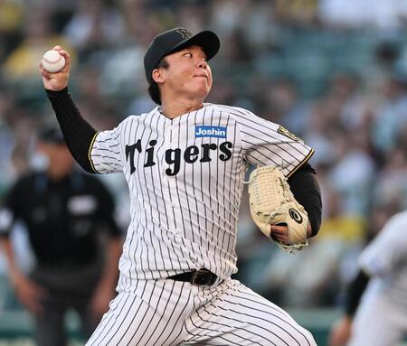 　先発し、投げ込む村上（撮影・田中太一）