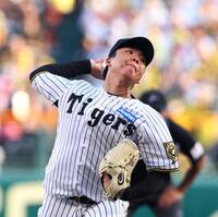 　先発し力投する村上（撮影・山口登）