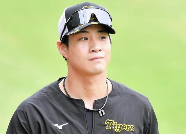 阪神・木浪がファームの残留練習に合流