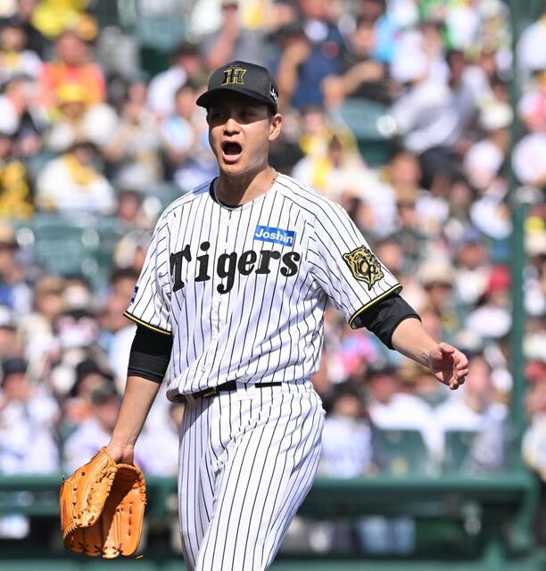 阪神快勝　緊急降板も大竹が12球団勝利