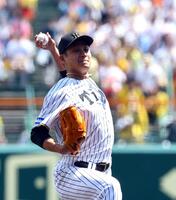 　先発し力投する大竹（撮影・山口登）