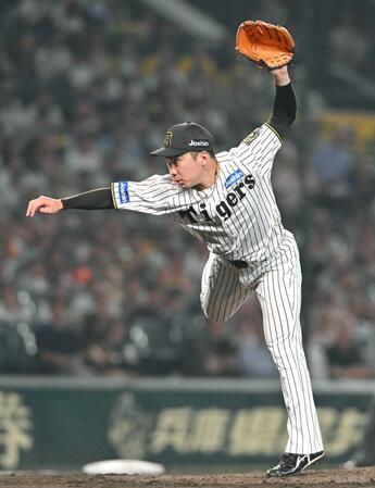 阪神・石井1軍復帰即巨人0封「甲子園で投げるのは最高」 藤川監督「非常に強いピース」復活で2位に4差