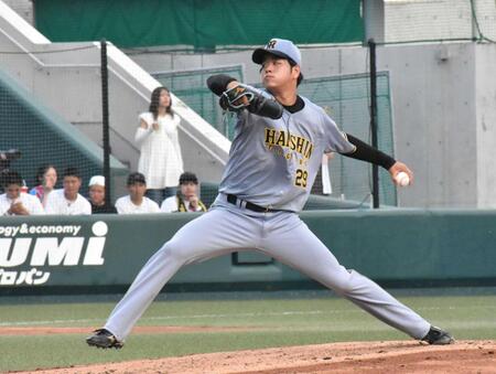 阪神・高橋遥人　術後最長５回６安打無失点「今日は真っすぐが一番信用できた」　鷹打線に７奪三振