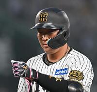 　４回、適時打を放った大山（撮影・西田忠信）