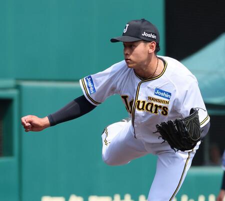 　７回１失点の好投を見せた早川（撮影・立川洋一郎）