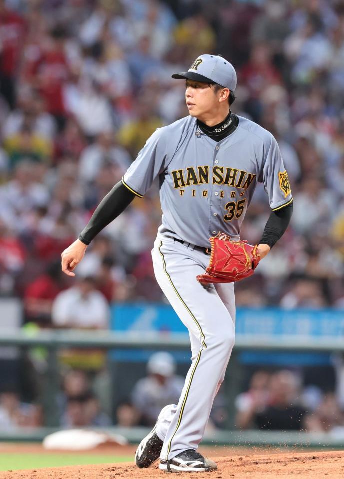 先発し、力投する才木（撮影・市尻達拡）