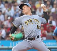 　先発し力投する伊原（撮影・市尻達拡）