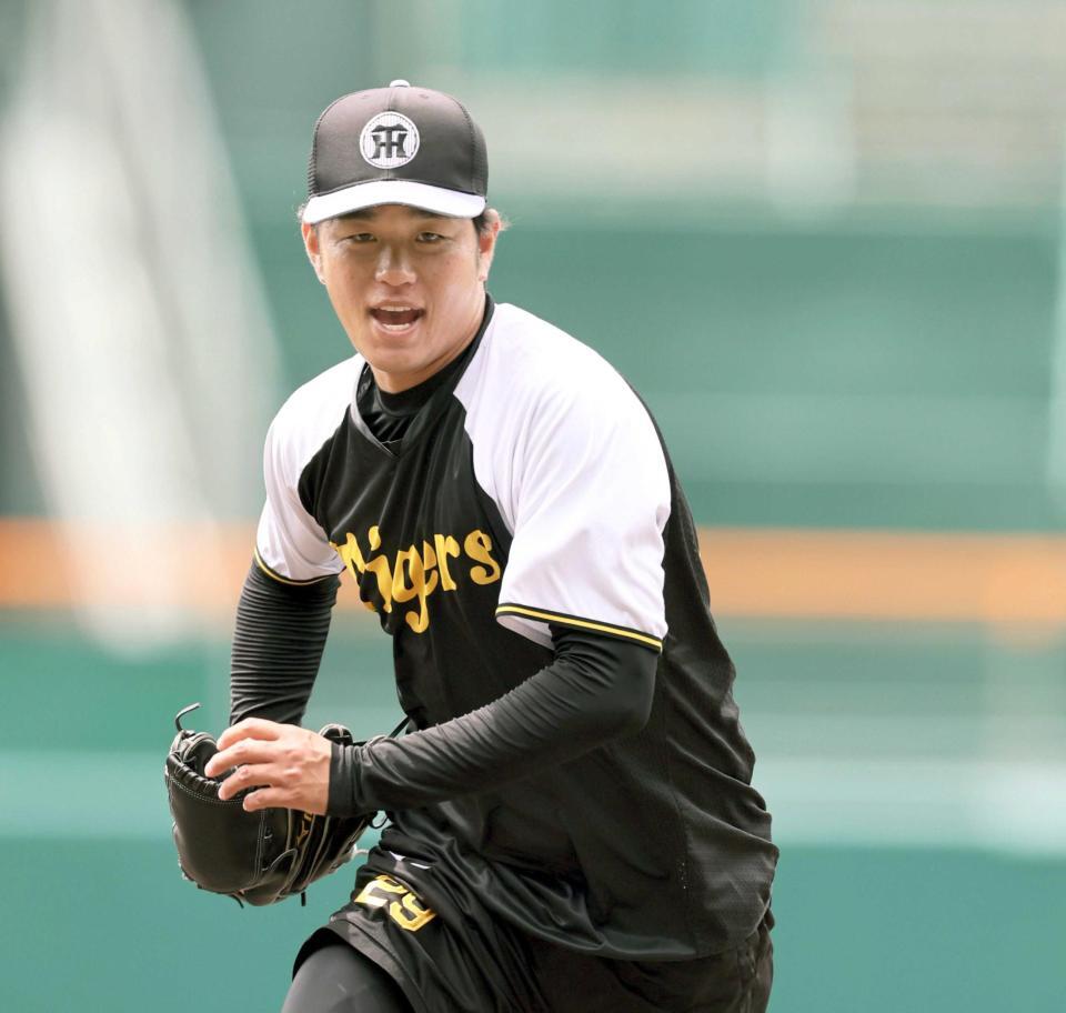 阪神・高橋遥人「若干緊張してきた」15日に295日ぶり1軍戦
