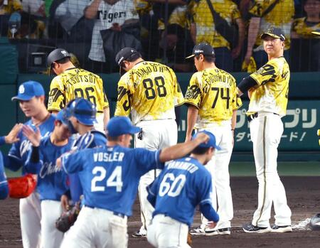 阪神 中日に唯一負け越し 失策絡みの失点に藤川監督「日々のゲーム丁寧に」