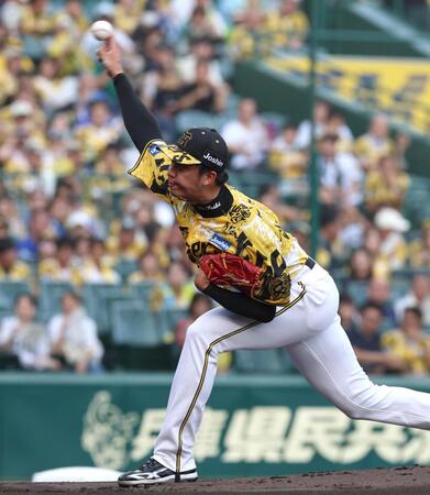 　先発し力投する才木（撮影・北村雅宏）