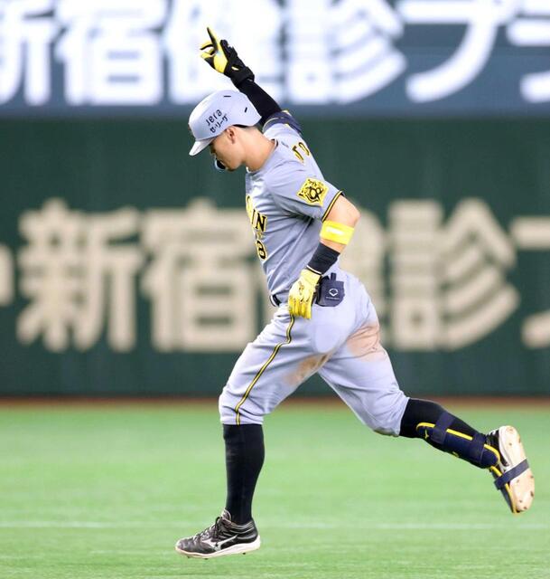 阪神・佐藤輝V弾！自己最多更新25号「これ以上ない気持ち