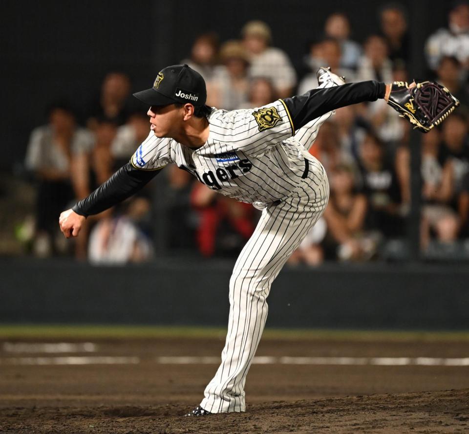 阪神・工藤泰成が自己最速161キロを計測 フレッシュ球宴で