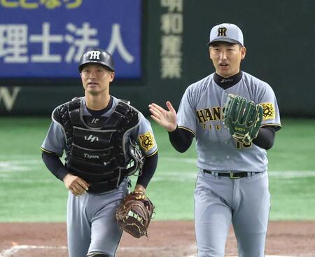 阪神・坂本 投手陣に感謝「本当に頑張ってくれた」6人の投手好リード