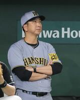 阪神タイガースBLACKユニホーム　藤川監督 ☆プロフ内ユニホーム販売中☆阪神タイガースBLACKユニホーム