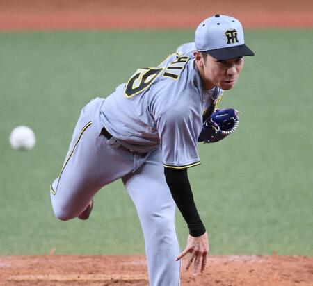 　８回を無失点に抑える石井（撮影・田中太一）