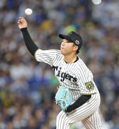 村上が超遅球連発　大炎上で近本＆大山がマウンドへ「大丈夫か？」