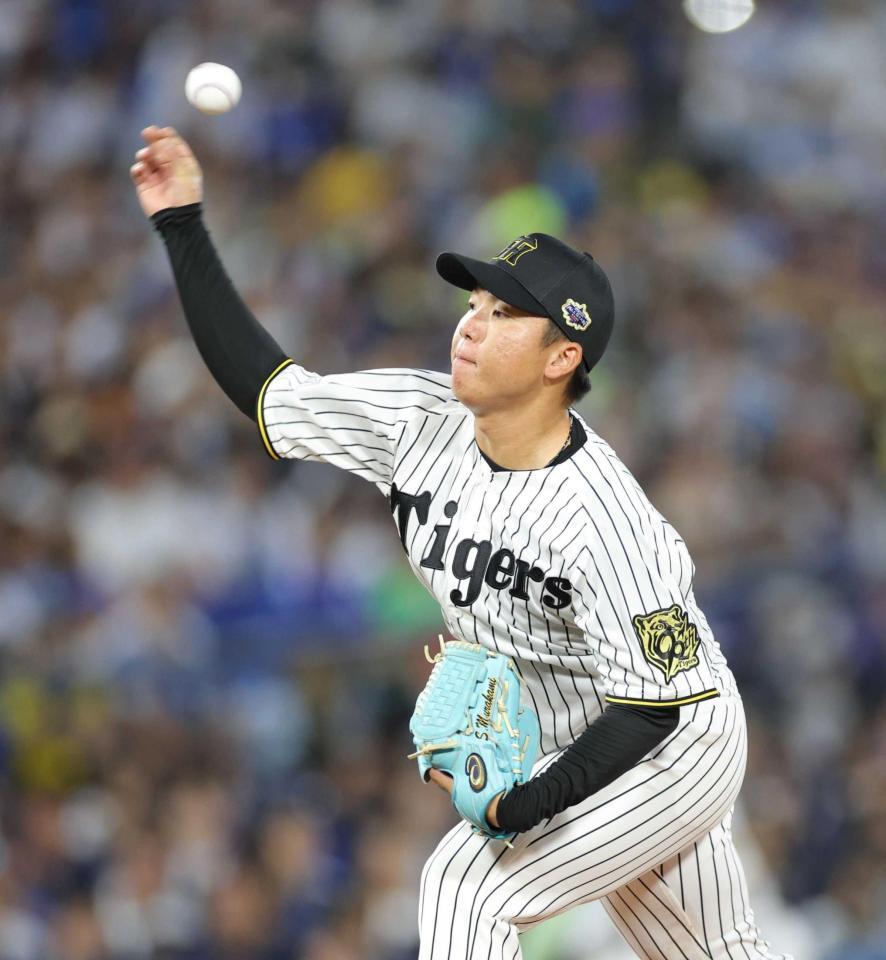 　２回、５６キロのスローボールを投げた村上