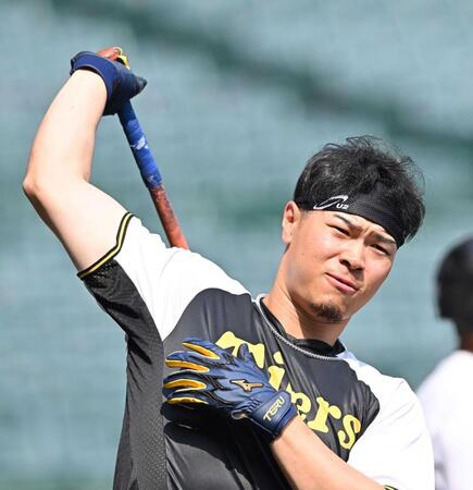 　後半戦でも“独走”を誓った佐藤輝