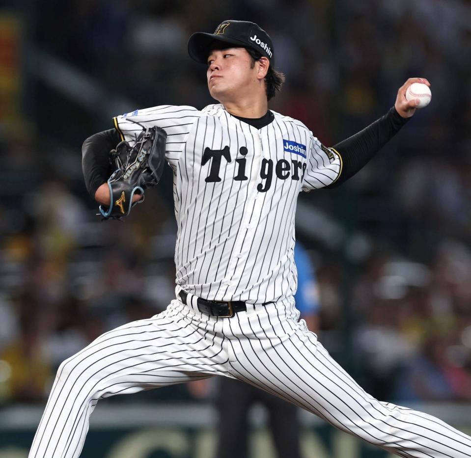 　先発し力投する高橋（撮影・北村雅宏）