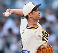 　先発し、力投する大竹（撮影・田中太一）