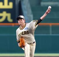 　先発し力投する大竹（撮影・北村雅宏）