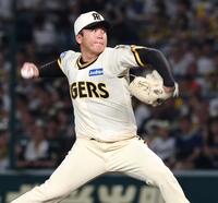 　先発し力投する村上（撮影・北村雅宏）