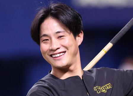 【写真】２軍での奮闘を物語るこんがり日焼けした顔　木浪が１軍合流