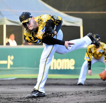 　２回を三者凡退に抑えた早川