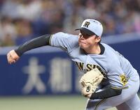 　先発し力投する村上（撮影・北村雅宏）