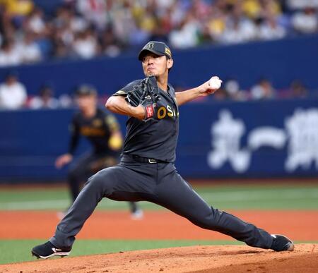 　先発し力投する伊藤将（撮影・山口登）