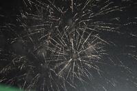 　５回裏終了後、花火が打ち上がったほっともっとフィールド神戸