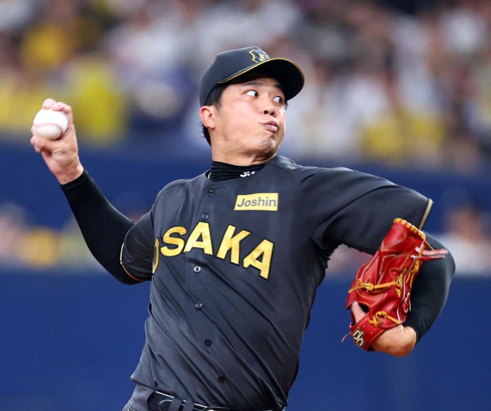 　先発し力投する才木（撮影・山口登）