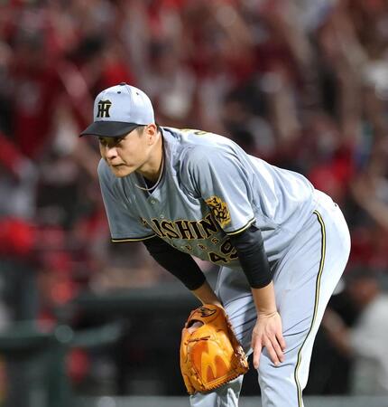 　３回、モンテロに逆転となる３ランを浴びた大竹（撮影・北村雅宏）