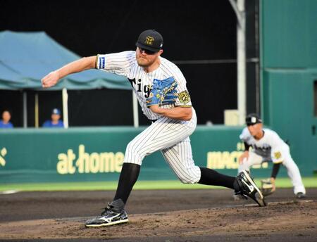 　６回１安打無失点だったビーズリー