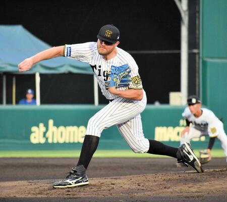 　６回１安打無失点だったビーズリー