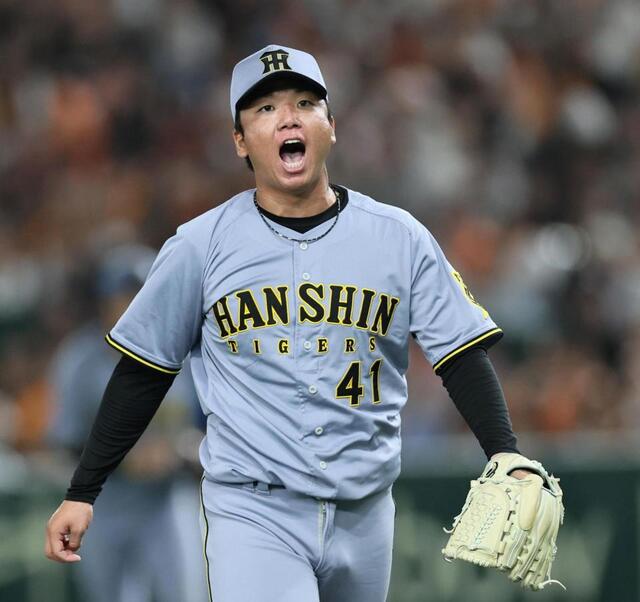 阪神が優勝マジック「24」に 村上が巨人戦初完封で2年ぶり2桁の