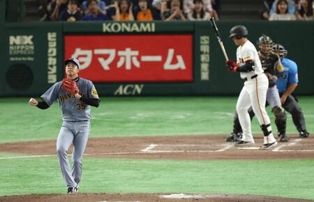 阪神　才木が粘投５回７安打１失点　五回に丸にソロ献上　１１勝目の権利持って降板