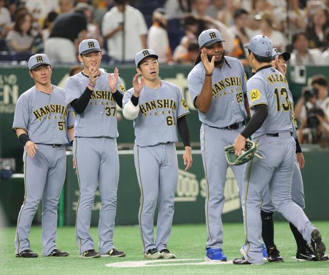 阪神が競り勝つ 優勝M22 石井がプロ野球新の40試合連続無失点 九