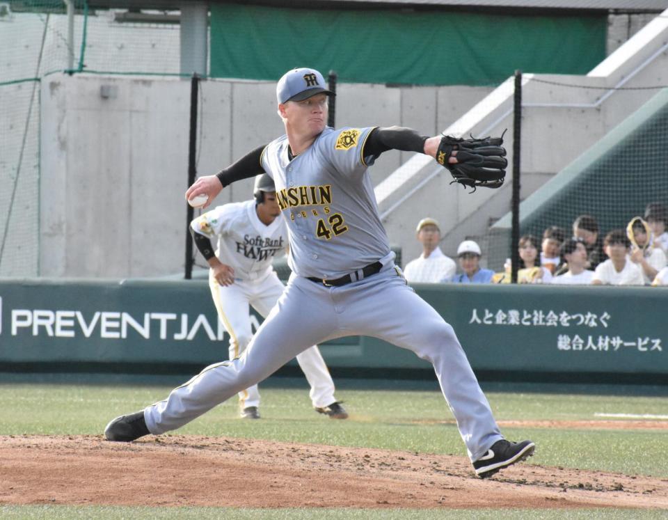 　来日初先発したネルソン