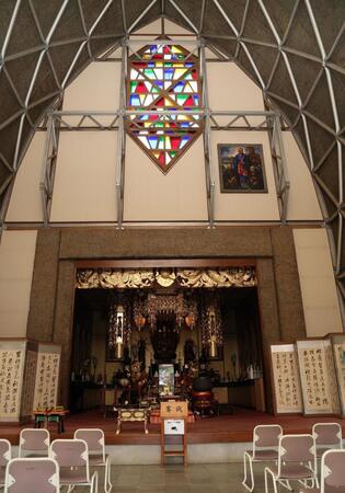 　大智寺の本堂（撮影・佐々木彰尚）