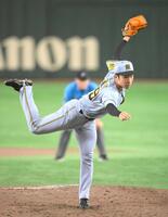 　連続無失点記録の更新に期待のかかる石井