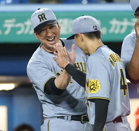 阪神・藤川監督　起用に応えた熊谷らを絶賛「強い気持ちで出続けていってくれてる」