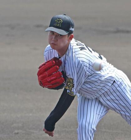 　先発し力投する門別（撮影・北村雅宏）