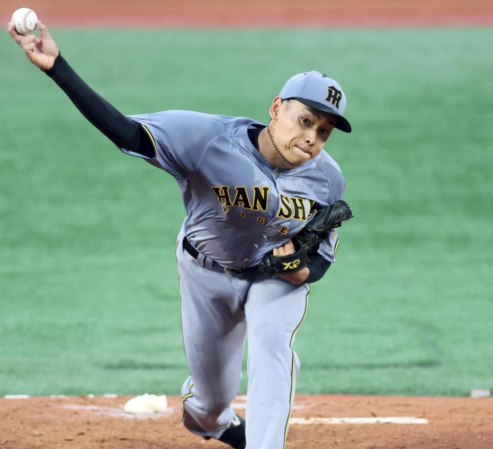 先発し、投げ込む早川（撮影・田中太一）