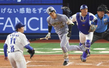 阪神・藤川監督　代打栄枝の好機で凡打「あそこの１点は非常に重要」「悔しがってもらいたい」